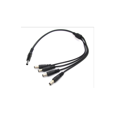 FSATECH CON-D09 DC6014 female to 4 DC male cable for DAHUA XVR